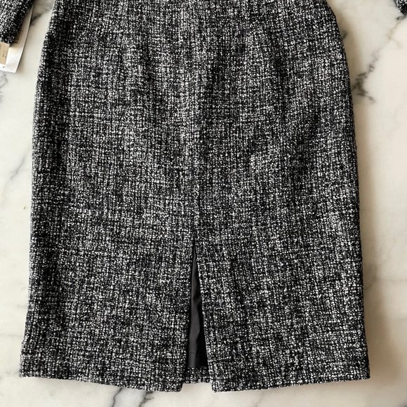 Franco Mirabelli Tweed Dress with 3/4 Sleeves - Picture 10 of 15